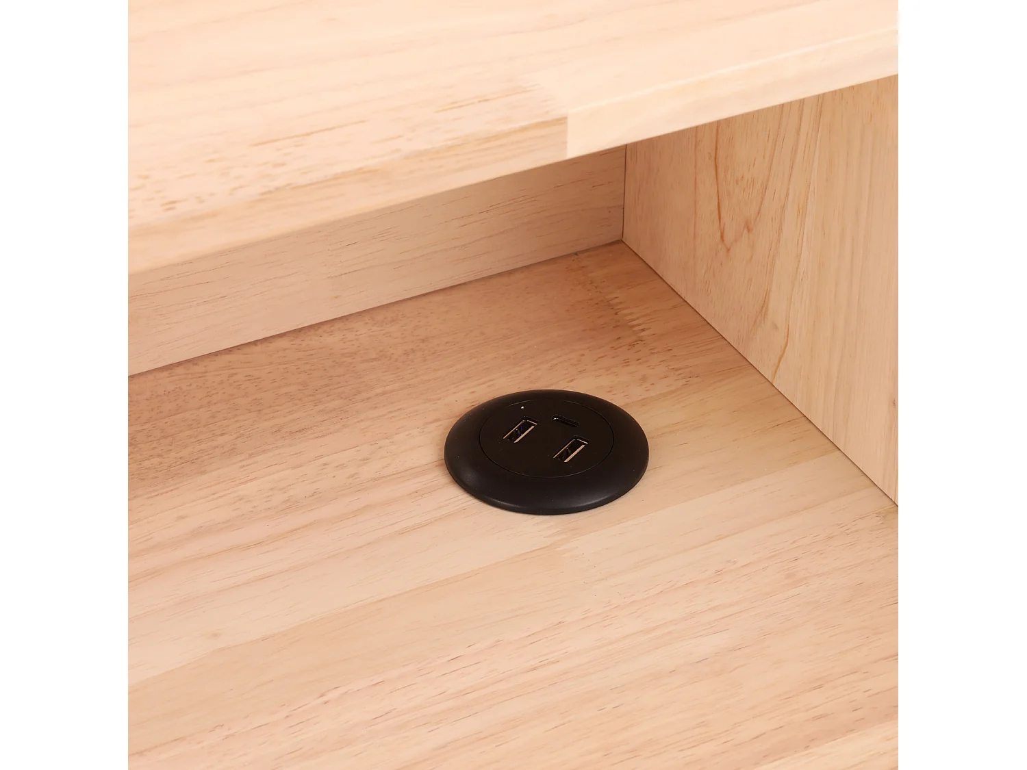 Table pour enfants, hauteur réglable, fabriquée en bois massif, adaptée aux enfants à partir de 6 ans.