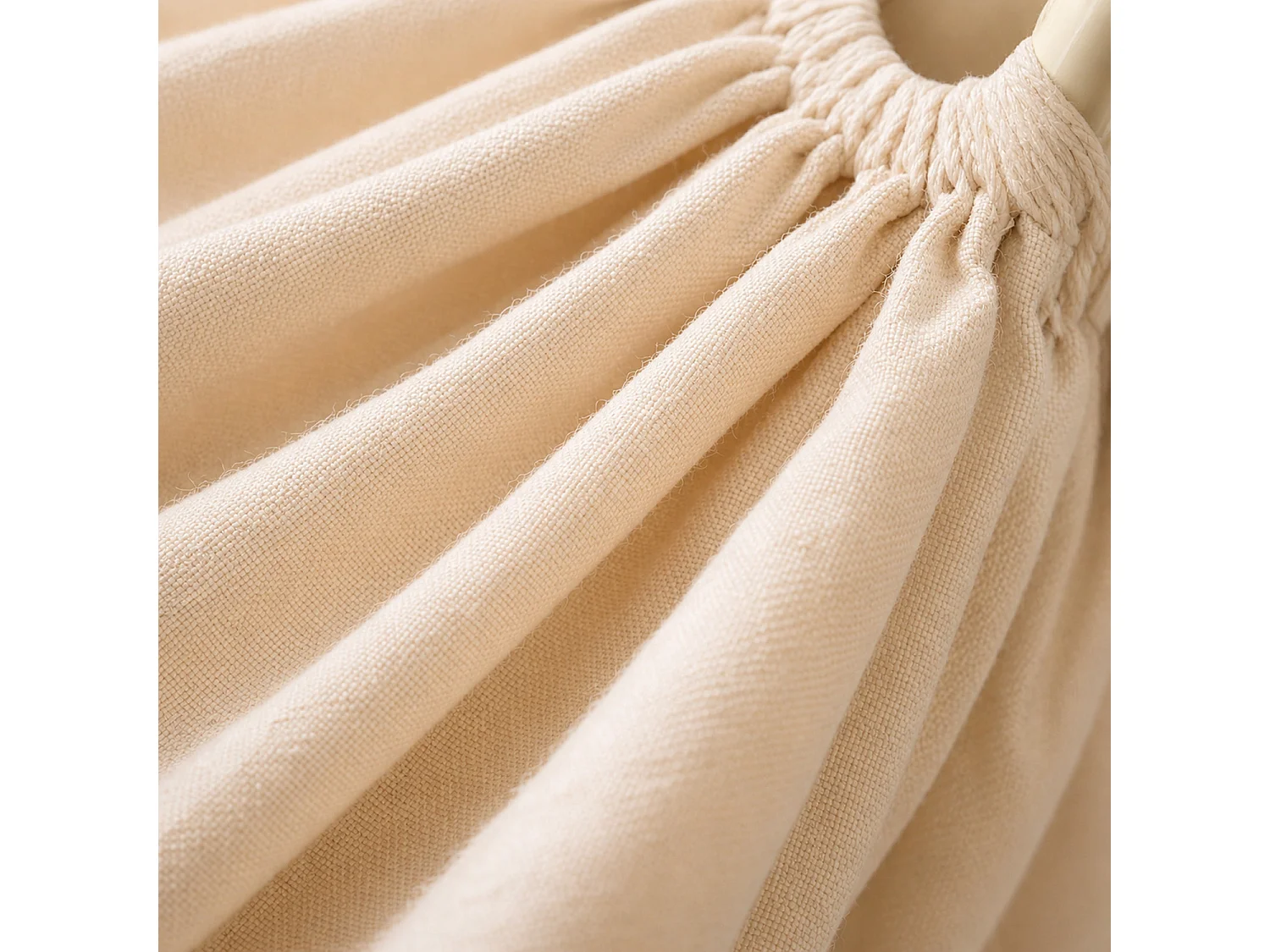 Amaca Da Esterno Giardino Con Supporto In Acciaio Beige Portata 200 Kg Altezza Regolabile Telo Cotone Resistente Per Terrazzo E Giardino 265 x 110 x 100 Cm Beige