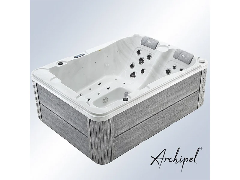 Spa 2-3 places Archipel® G23 AIR BLANC MARBRE - 210x158