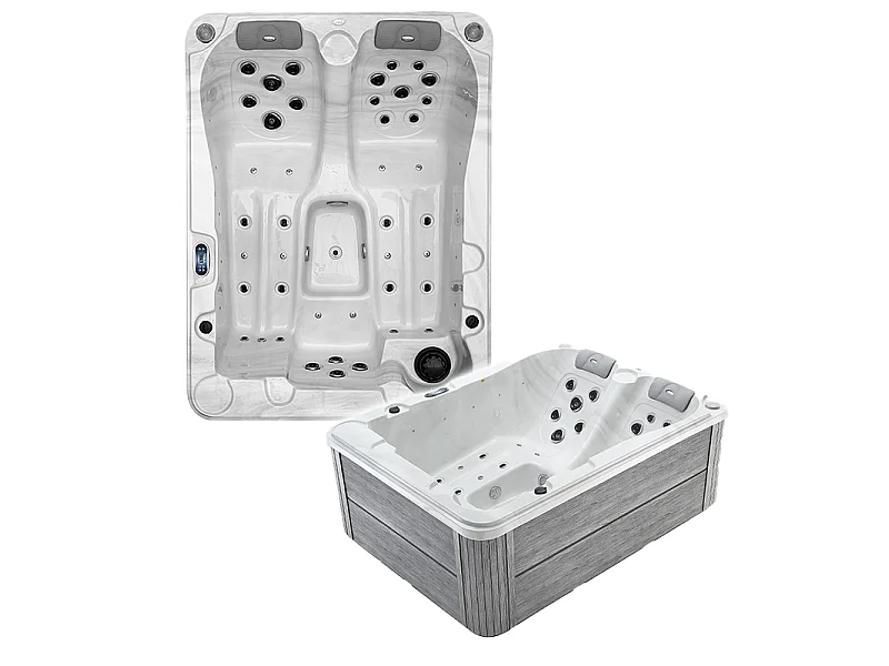 Spa 2-3 places Archipel® G23 AIR BLANC MARBRE - 210x158