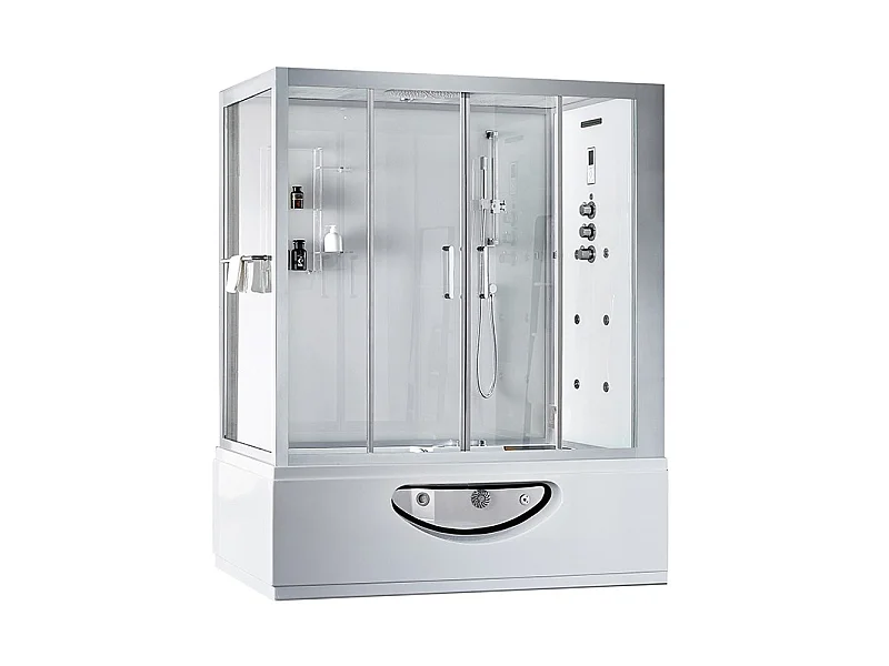 Combi Balneo douche Hammam Archipel® CBH WHITE Droite