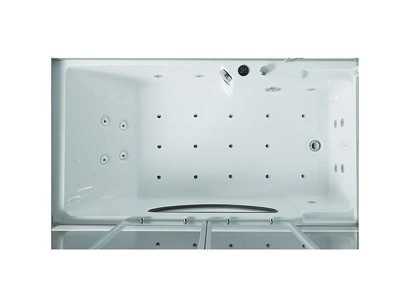 Combi Balneo douche Hammam Archipel® CBH WHITE Droite