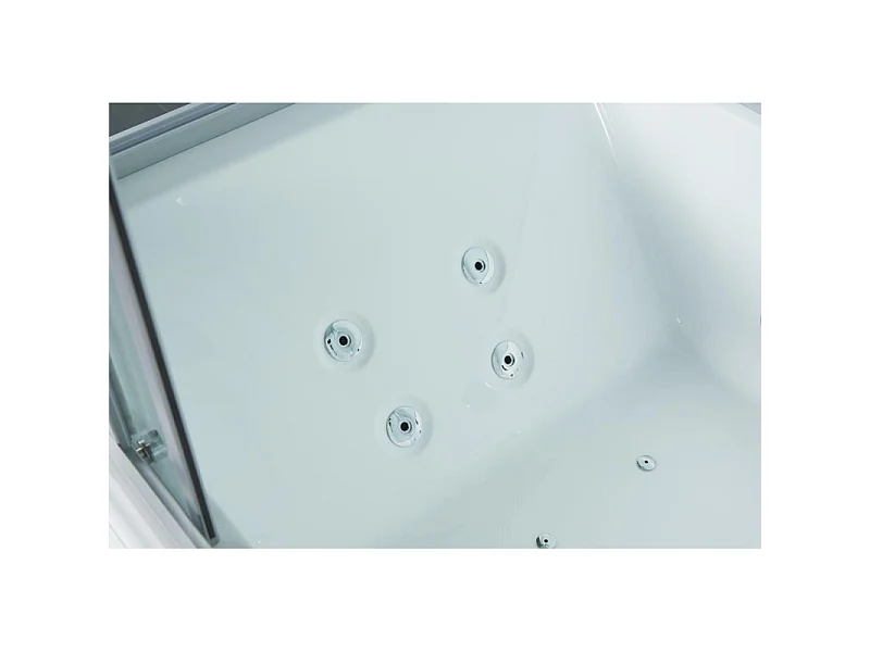 Combi Balneo douche Hammam Archipel® CBH WHITE Droite
