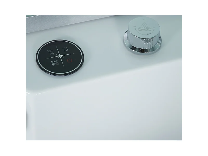 Combi Balneo douche Hammam Archipel® CBH WHITE Droite