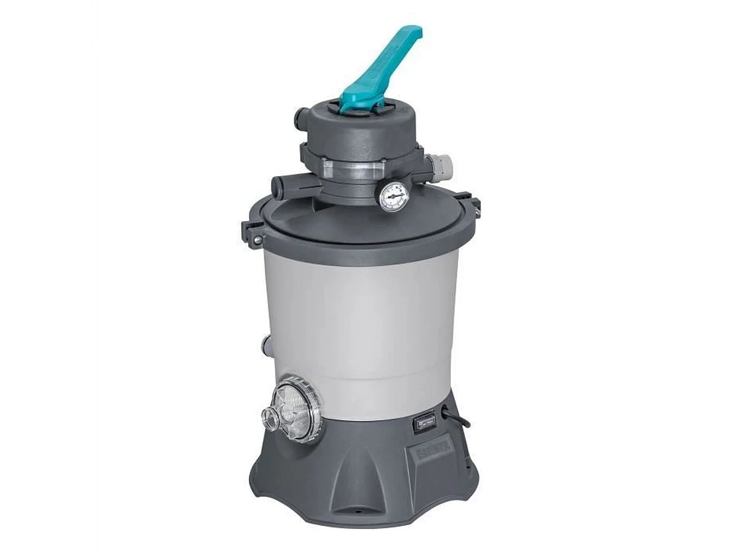 Bestway® 3 596 L/u Zandfilterpomp voor bovengrondse zwembaden tot 18 m3 - 6-standen handvat