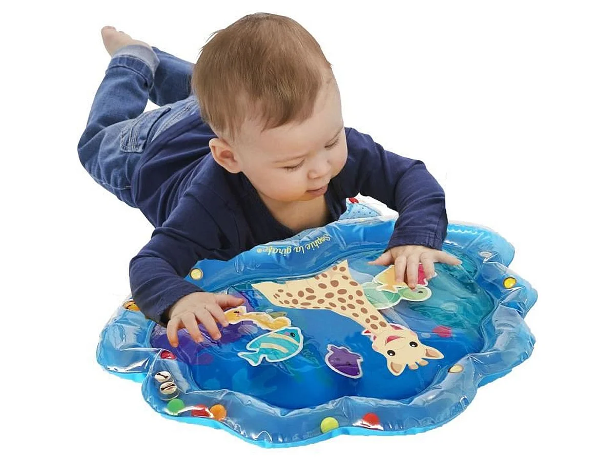 Tapete de Água Inflável Sensorial Sophie la Girafe para Bebés