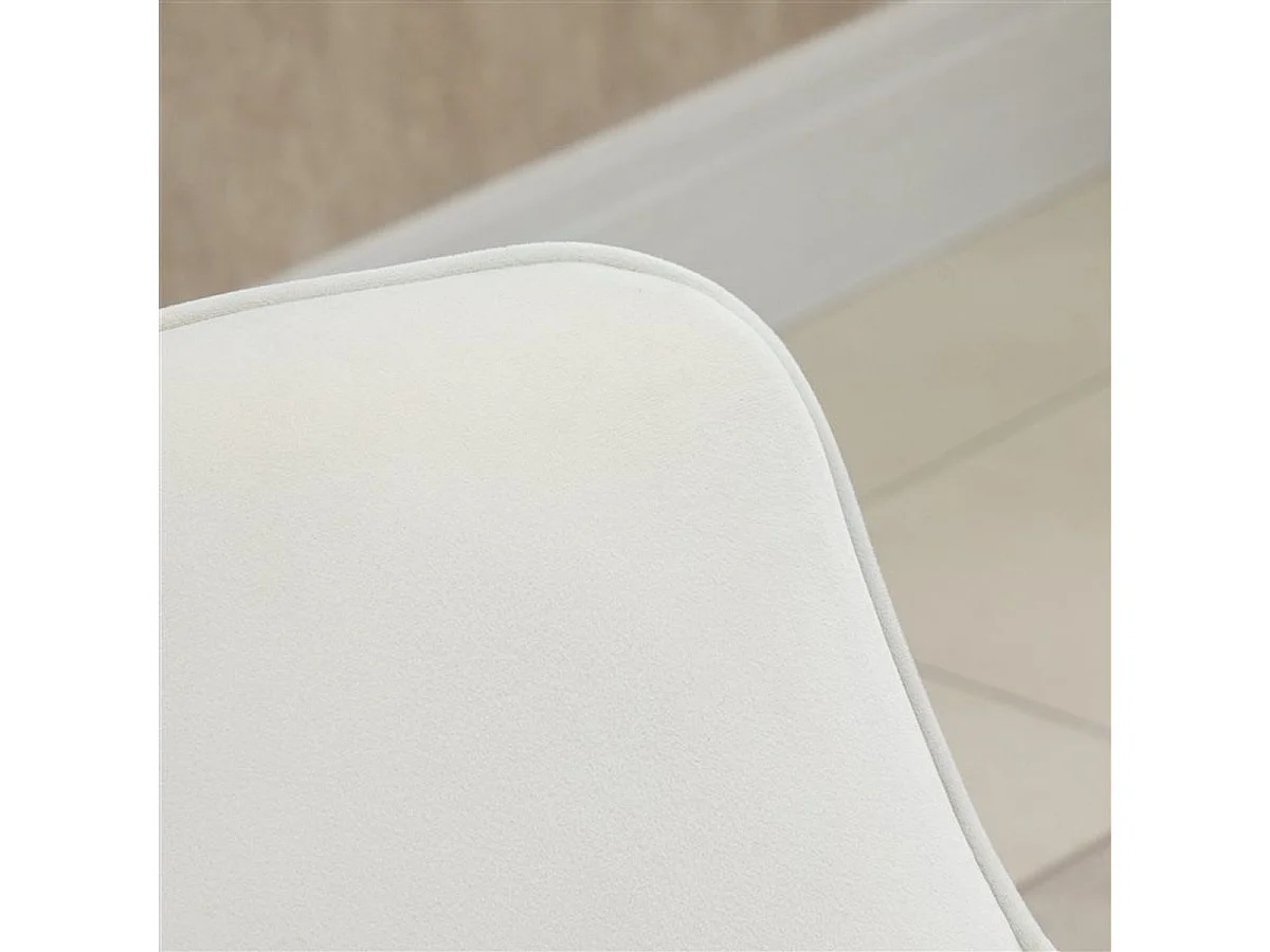 Butaca Homcom reposabrazos ajustados blanco 74x67x65 cm