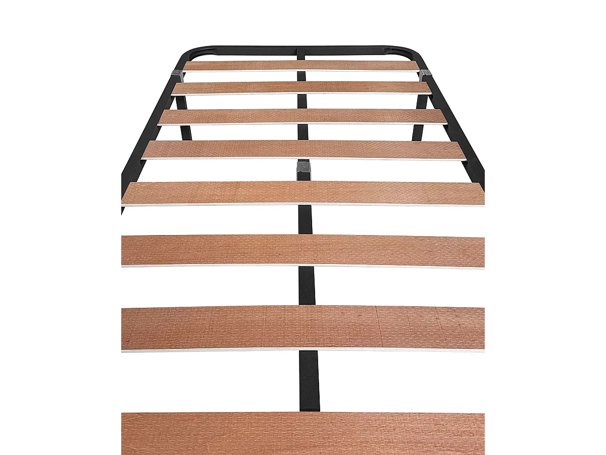 Pack somier lama ancha con Colchón viscoelástico Nova Plus 90 x 190 cm | Altura 20cm | Firmeza media alta | Tejido Transpirable y Antiacaros