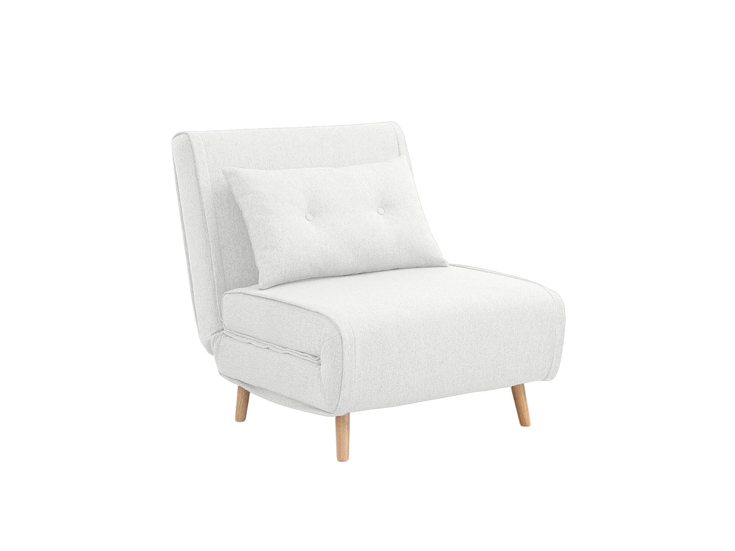 Sofá cama individual Aline Gris oscuro para hogar moderno - Homekit
