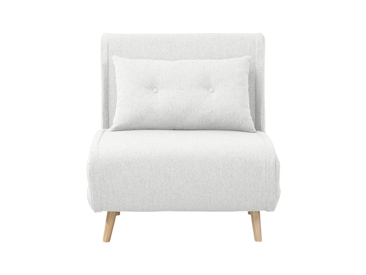 Sofá cama individual Aline Gris oscuro para hogar moderno - Homekit