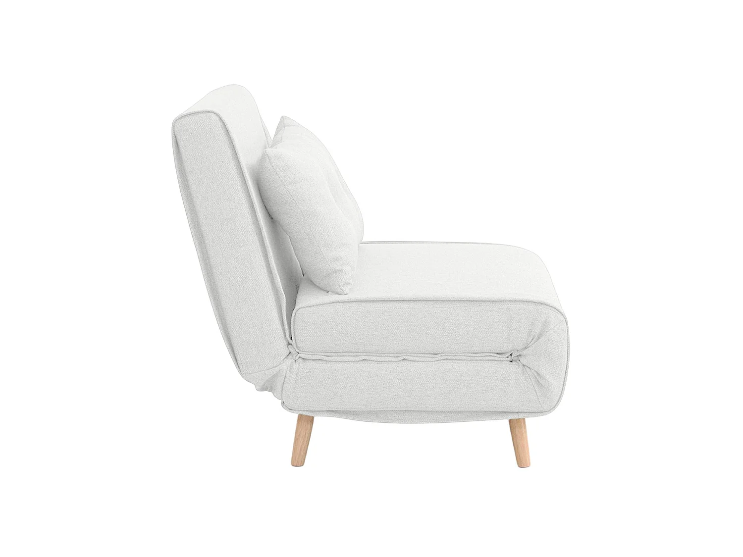 Sofá cama individual Aline Gris oscuro para hogar moderno - Homekit