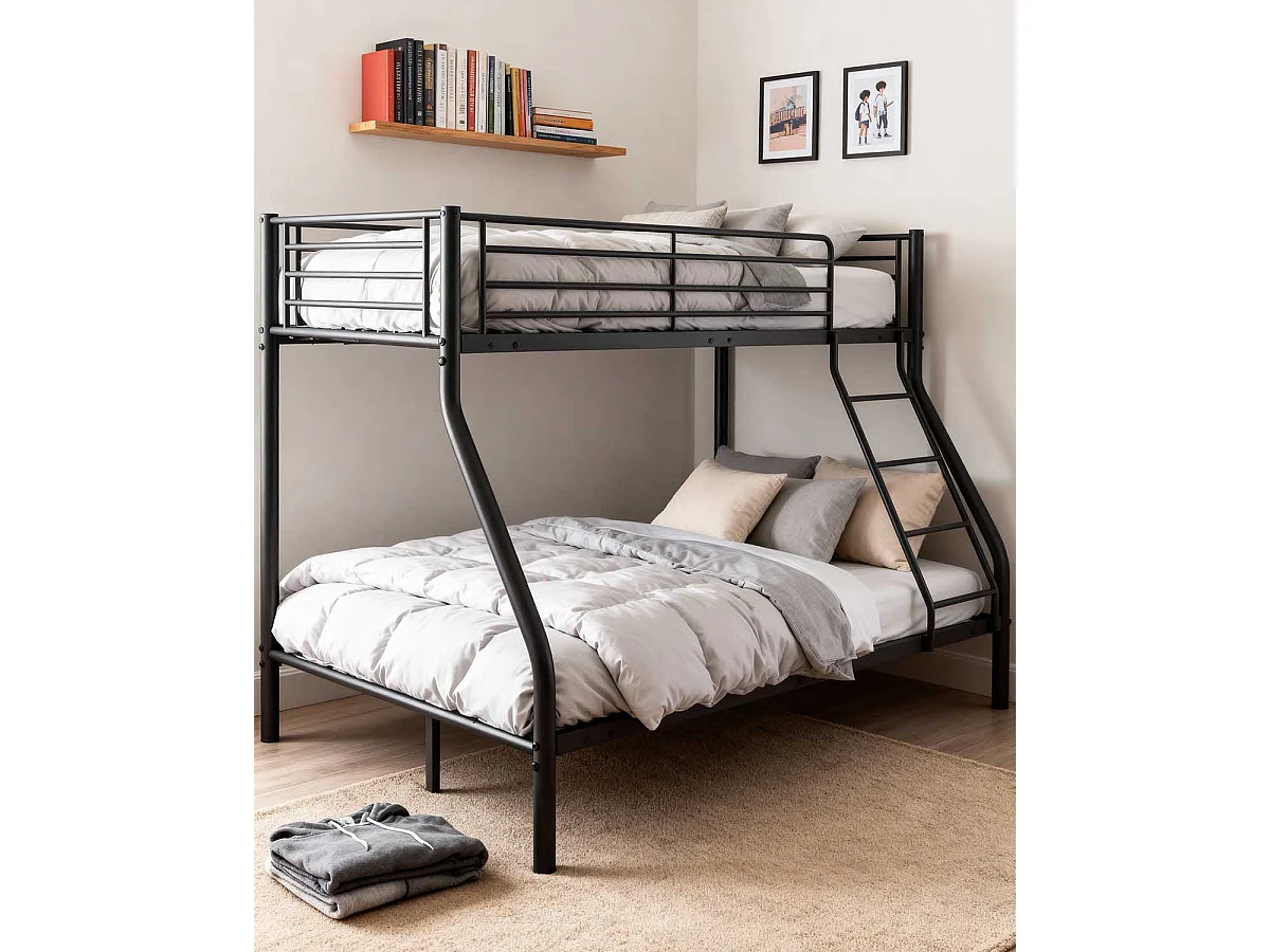 Litera metálica Kelsey - Color Negro - Homekit