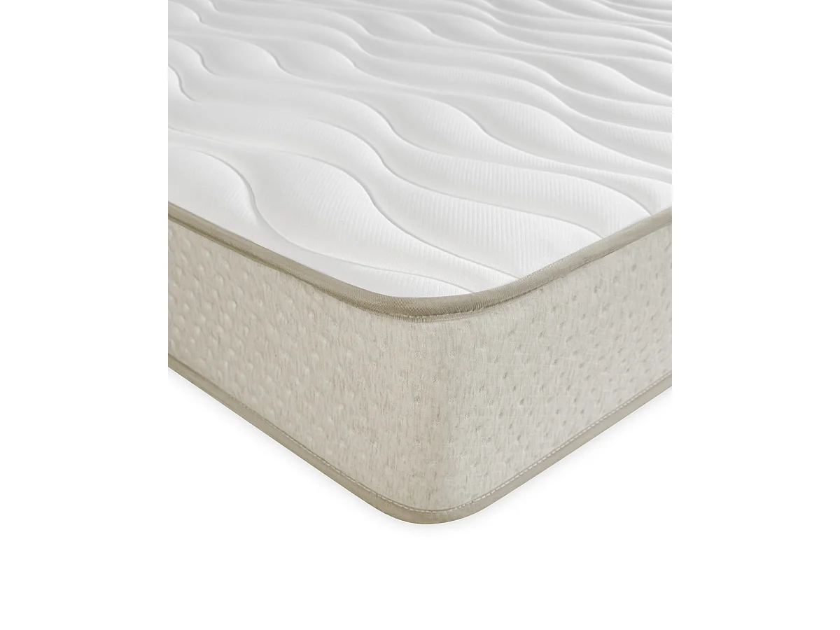 Pack Base tapizada Dollie con Colchón viscoelástico Nova Plus 90 x 190 cm | Altura 20 cm | Firmeza media alta | Tejido Transpirable y Antiacaros
