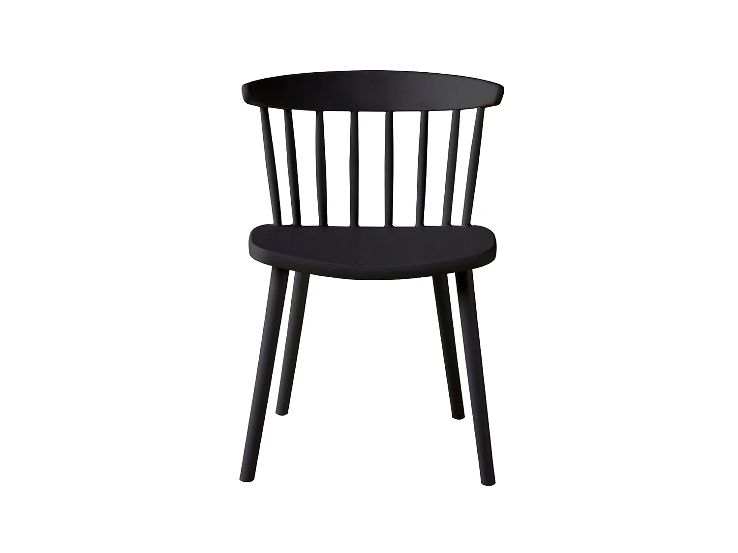 Set de 4 sillas connie  negro para hogar moderno mueble de almacenaje  - Homekit