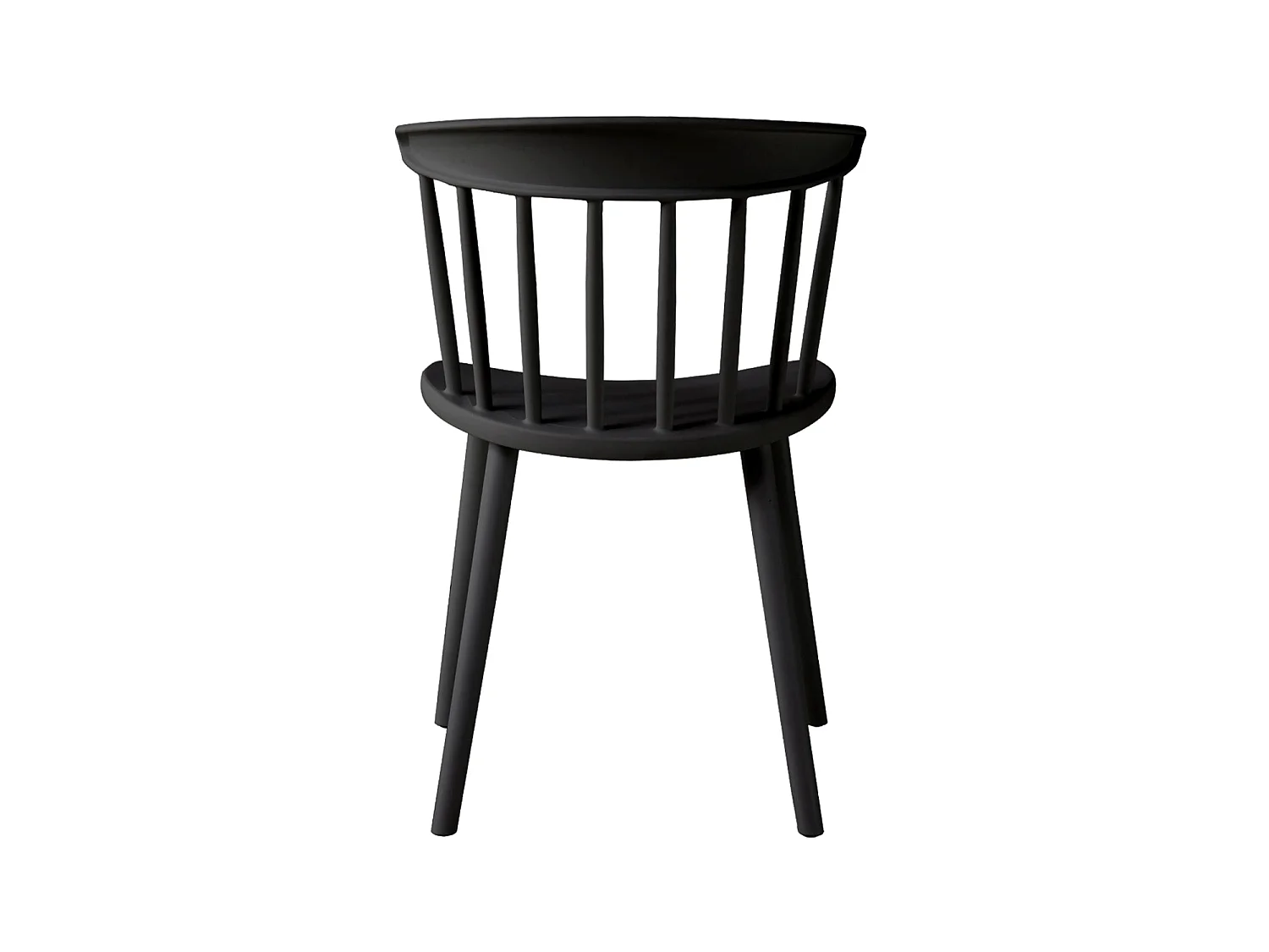 Set de 4 sillas connie  negro para hogar moderno mueble de almacenaje  - Homekit