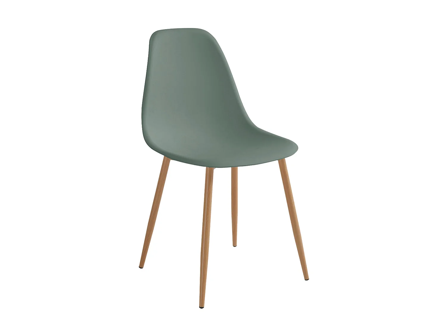 Set de 4 sillas de comedor lena verde  para hogar moderno mueble de almacenaje  - Homekit