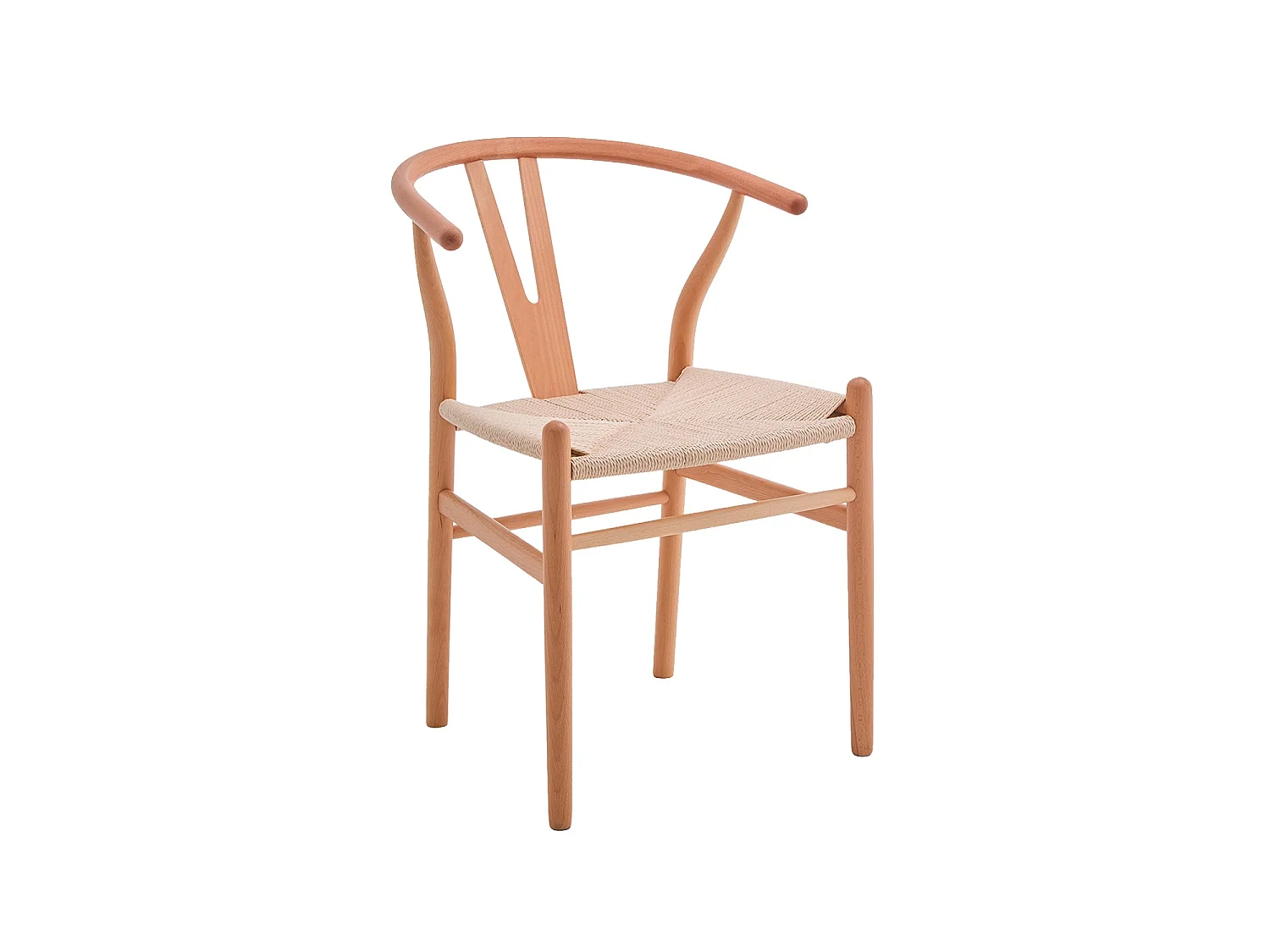 Set de 2 sillas de comedor en madera Lina - Color Madera natural - Homekit