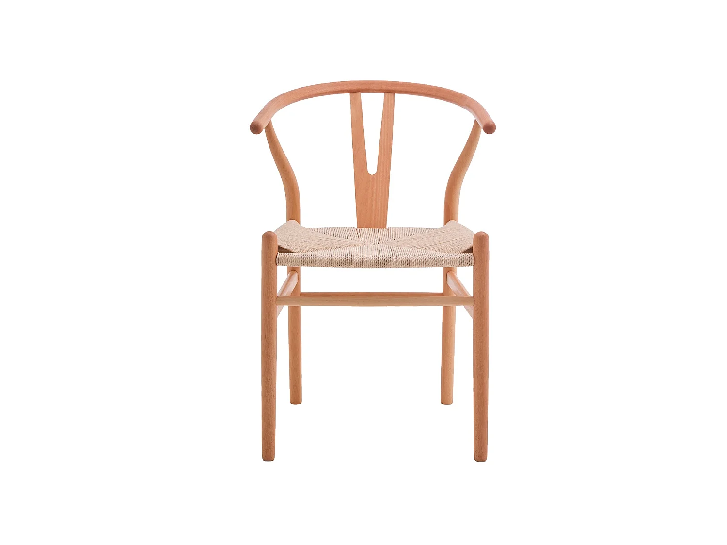 Set de 2 sillas de comedor en madera Lina - Color Madera natural - Homekit