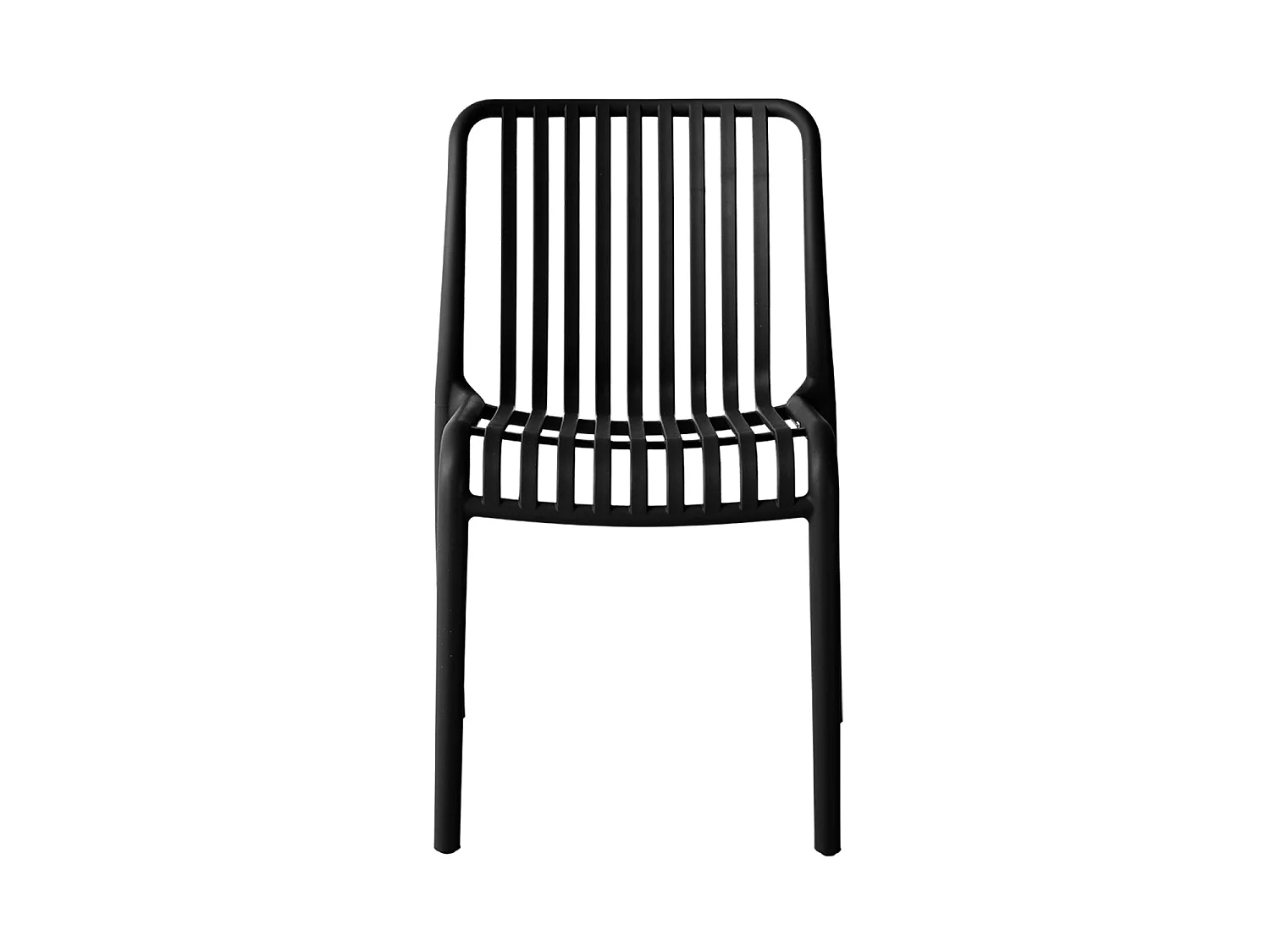 Set de 4 sillas delia  negro para hogar moderno mueble de almacenaje  - Homekit