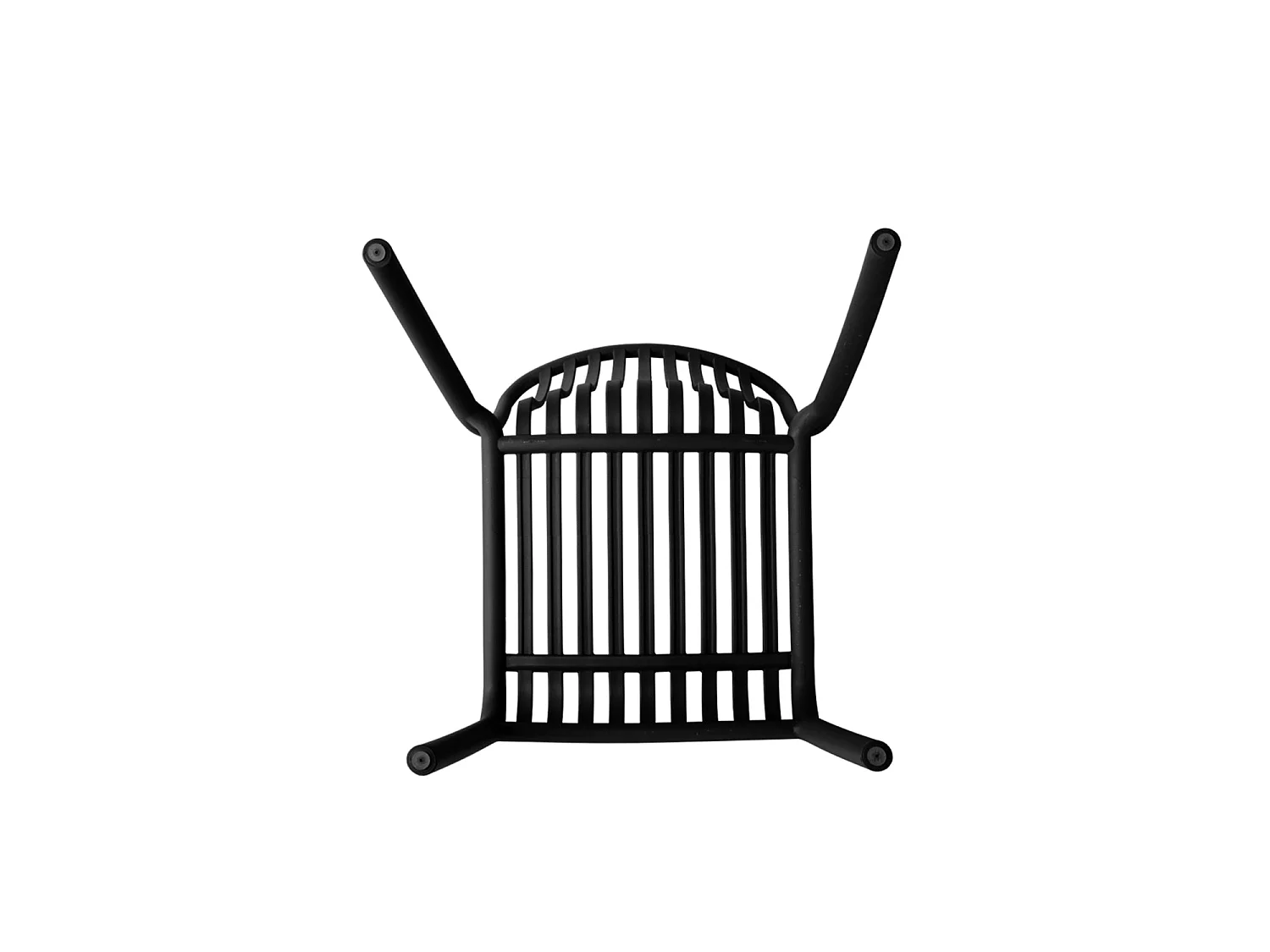 Set de 4 sillas delia  negro para hogar moderno mueble de almacenaje  - Homekit