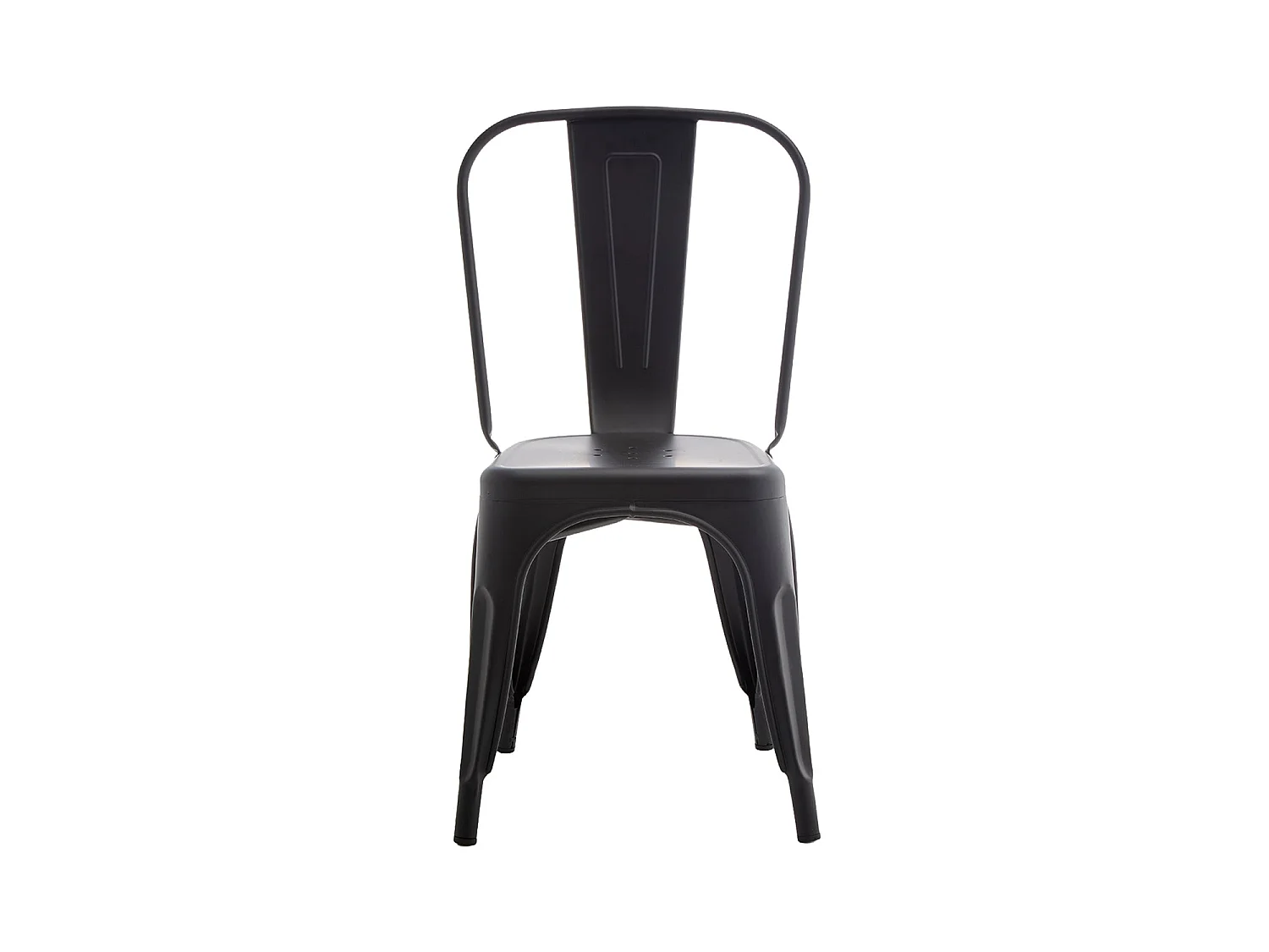 Set de 4 sillas en acero Lessie - Color Negro - Homekit
