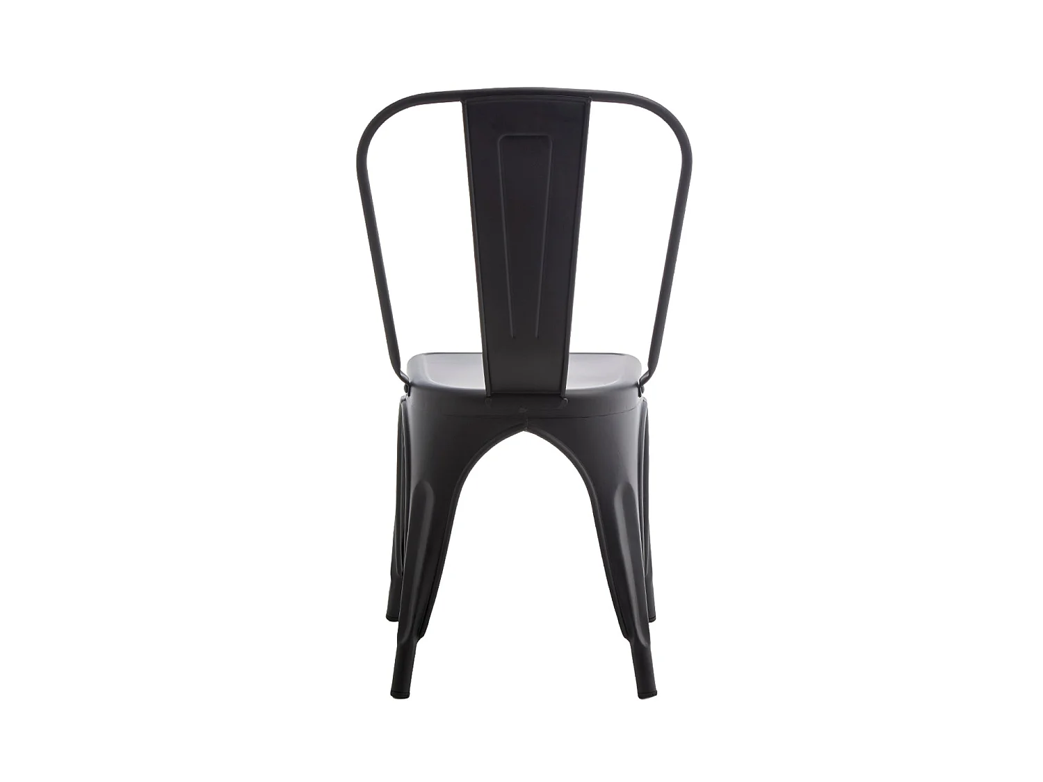 Set de 4 sillas en acero Lessie - Color Negro - Homekit