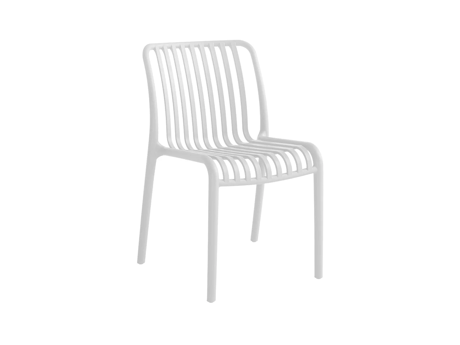 Silla delia  blanco para hogar moderno mueble de almacenaje  - Homekit