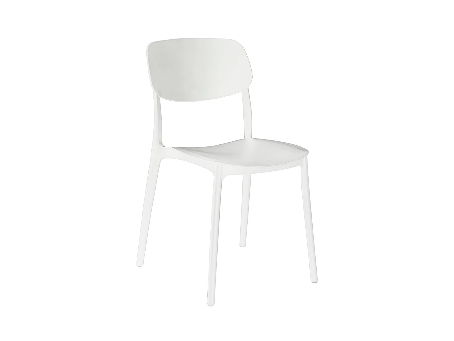 Set de 4 sillas dixie  blanco para hogar moderno mueble de almacenaje  - Homekit