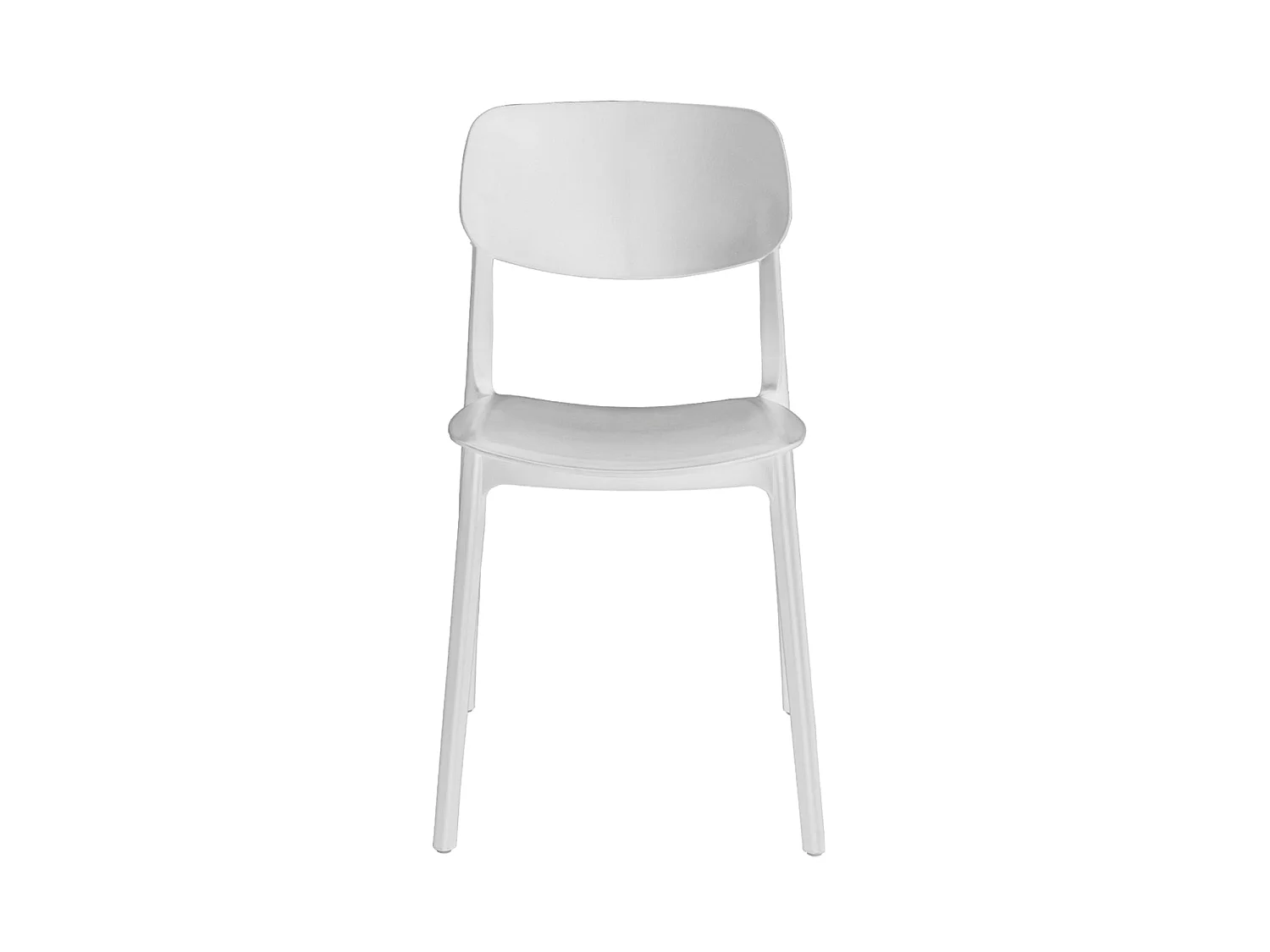 Set de 4 sillas dixie  blanco para hogar moderno mueble de almacenaje  - Homekit
