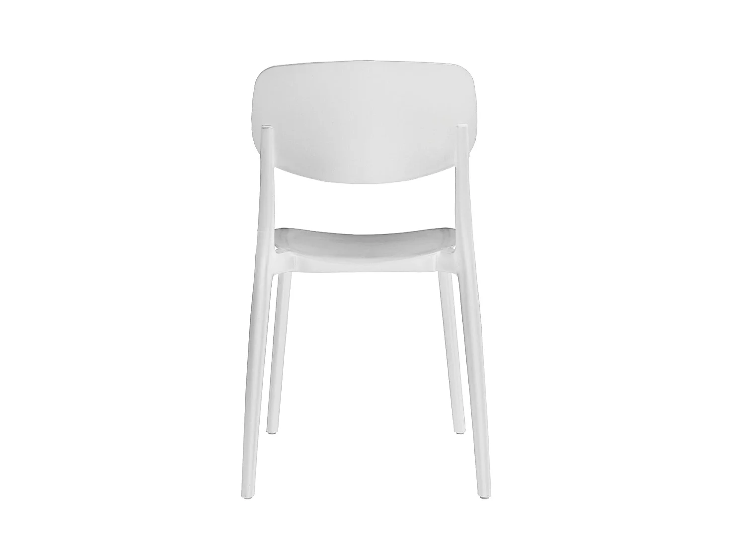 Set de 4 sillas dixie  blanco para hogar moderno mueble de almacenaje  - Homekit