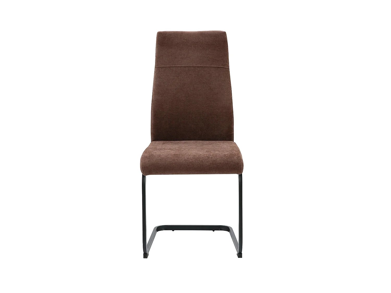Set de 4 sillas de comedor tapizadas Mae - Color Marrón - Homekit