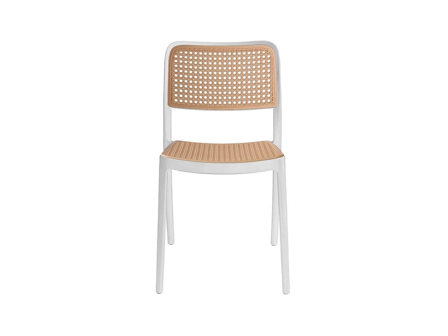 Set de 4 sillas tammy  blanco para hogar moderno mueble de almacenaje  - Homekit
