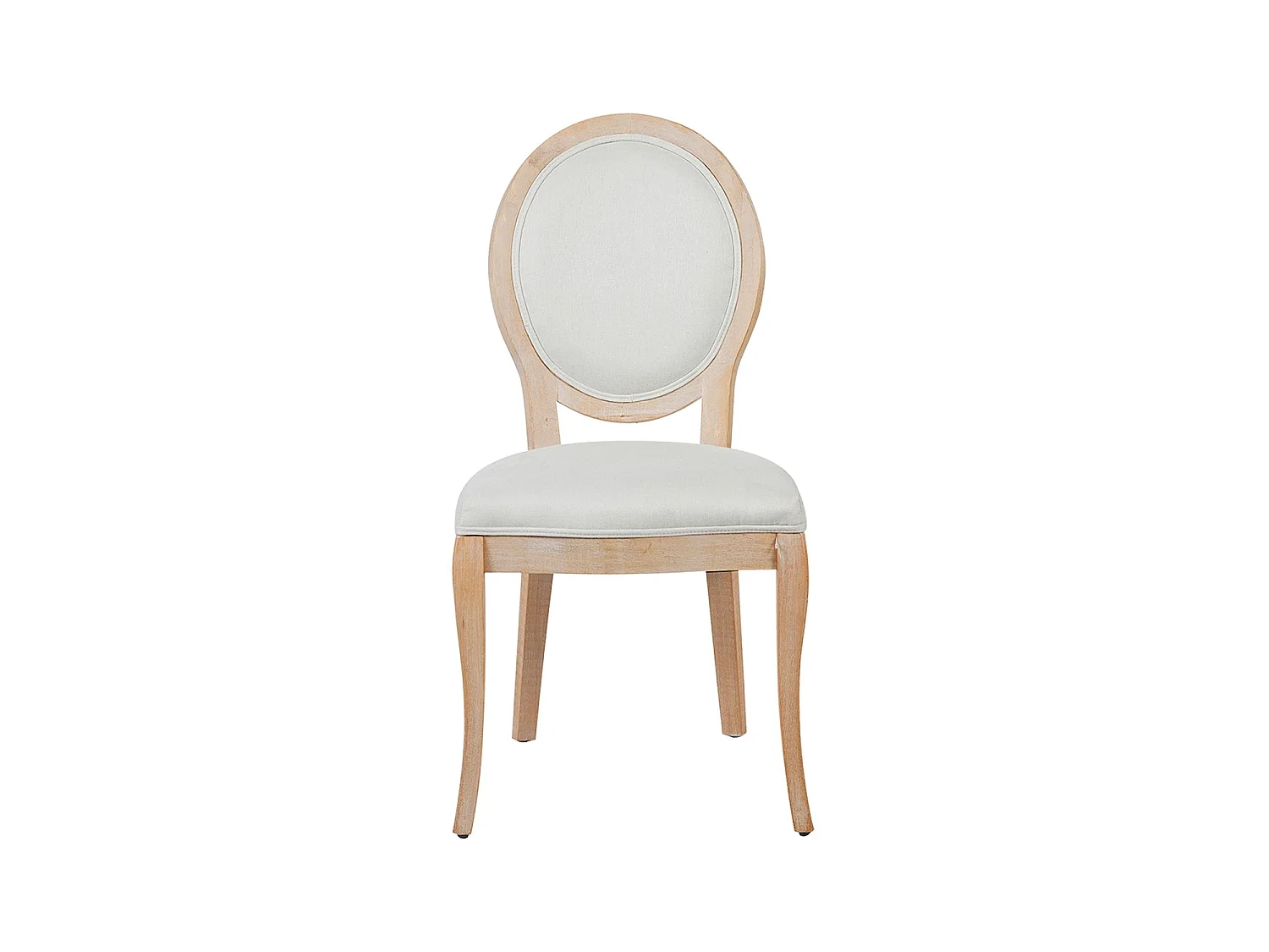 Set de 2 sillas de comedor tapizadas lizzie  beige para hogar moderno mueble de almacenaje  - Homekit