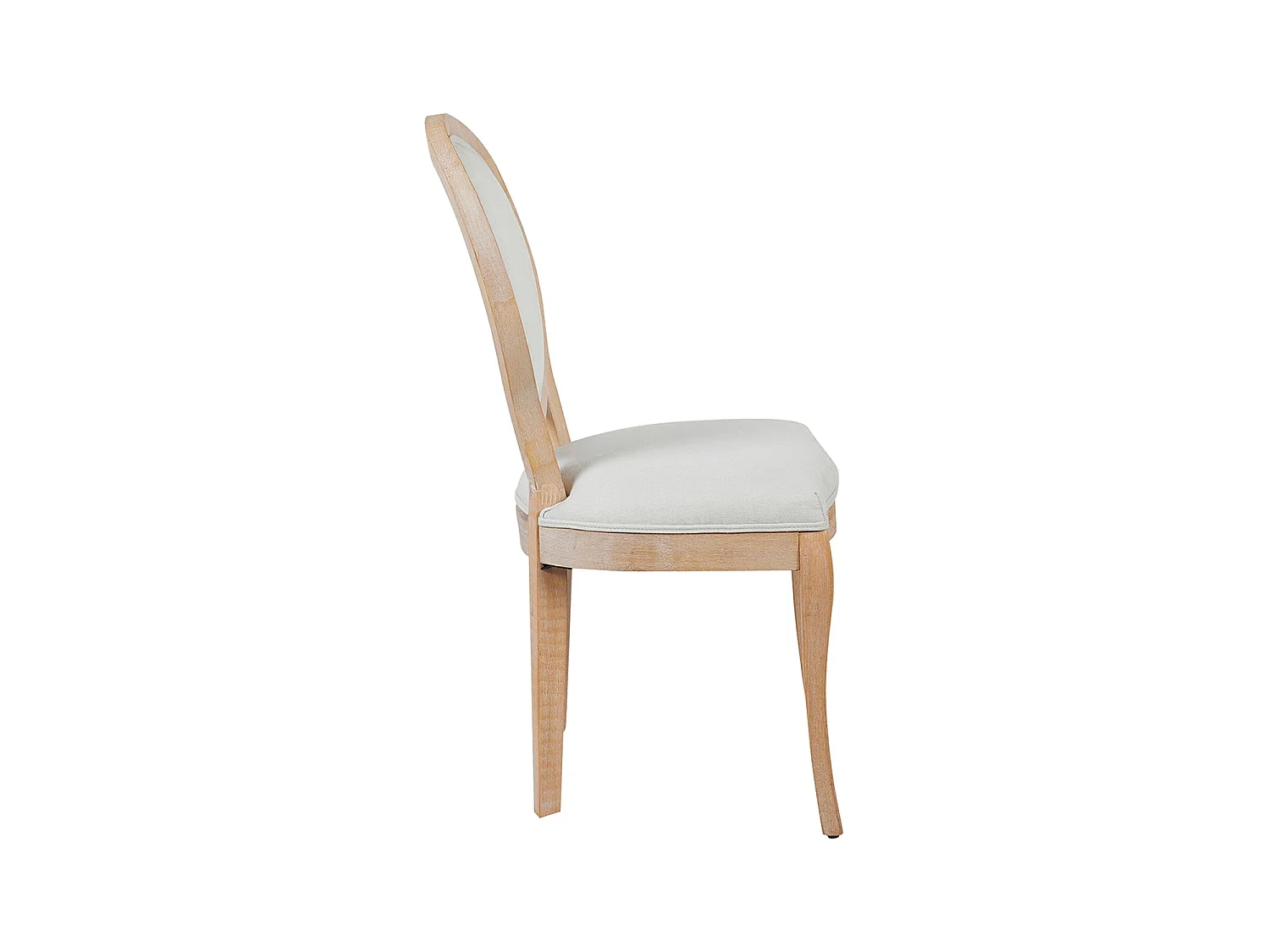 Set de 2 sillas de comedor tapizadas lizzie  beige para hogar moderno mueble de almacenaje  - Homekit