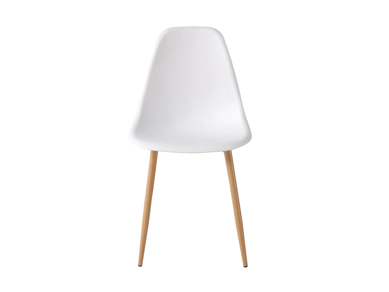 Silla de comedor lena  blanco para hogar moderno mueble de almacenaje  - Homekit
