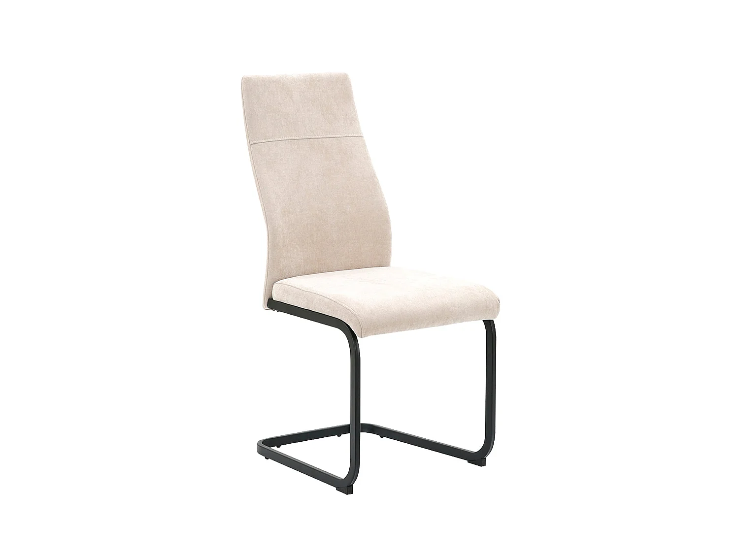 Set de 4 sillas de comedor tapizadas Mae - Color Beige - Homekit