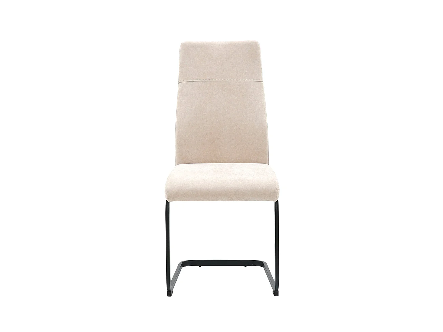 Set de 4 sillas de comedor tapizadas Mae - Color Beige - Homekit