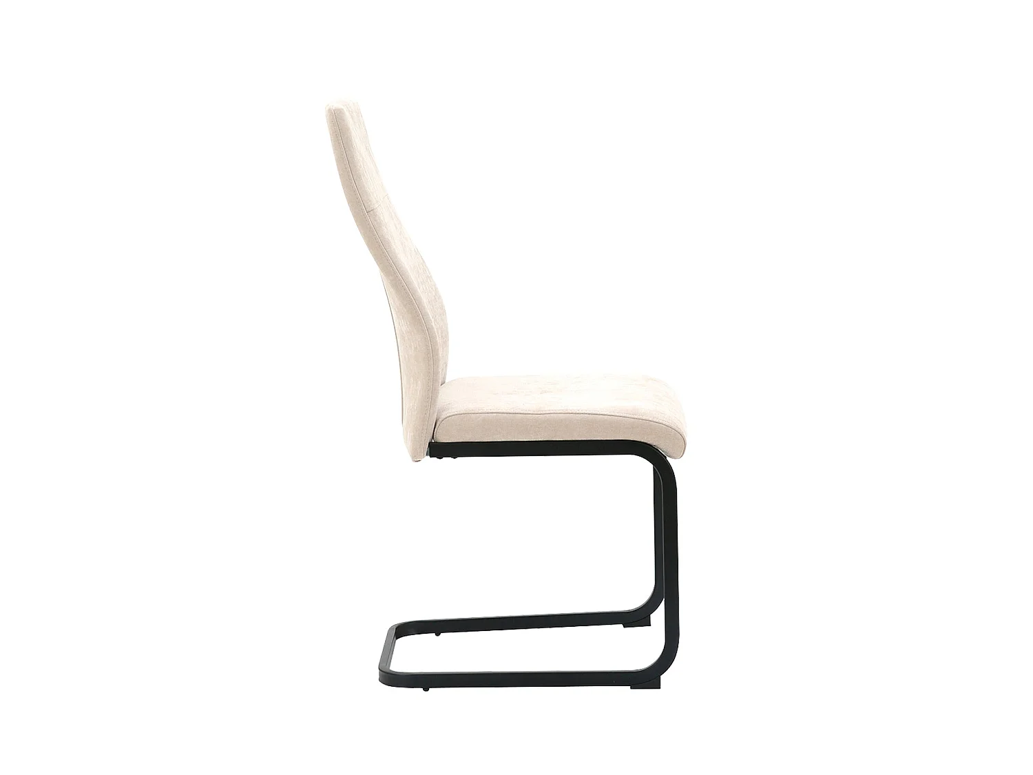 Set de 4 sillas de comedor tapizadas Mae - Color Beige - Homekit