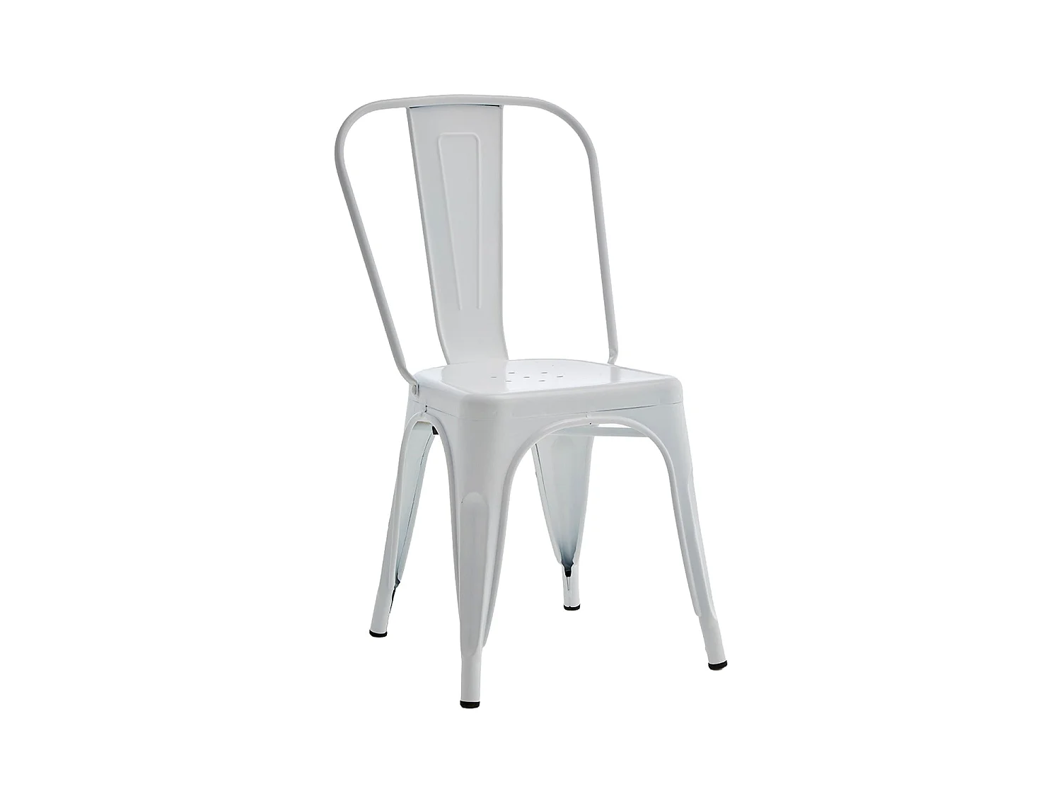 Set de 4 sillas en acero Lessie - Color Blanco - Homekit