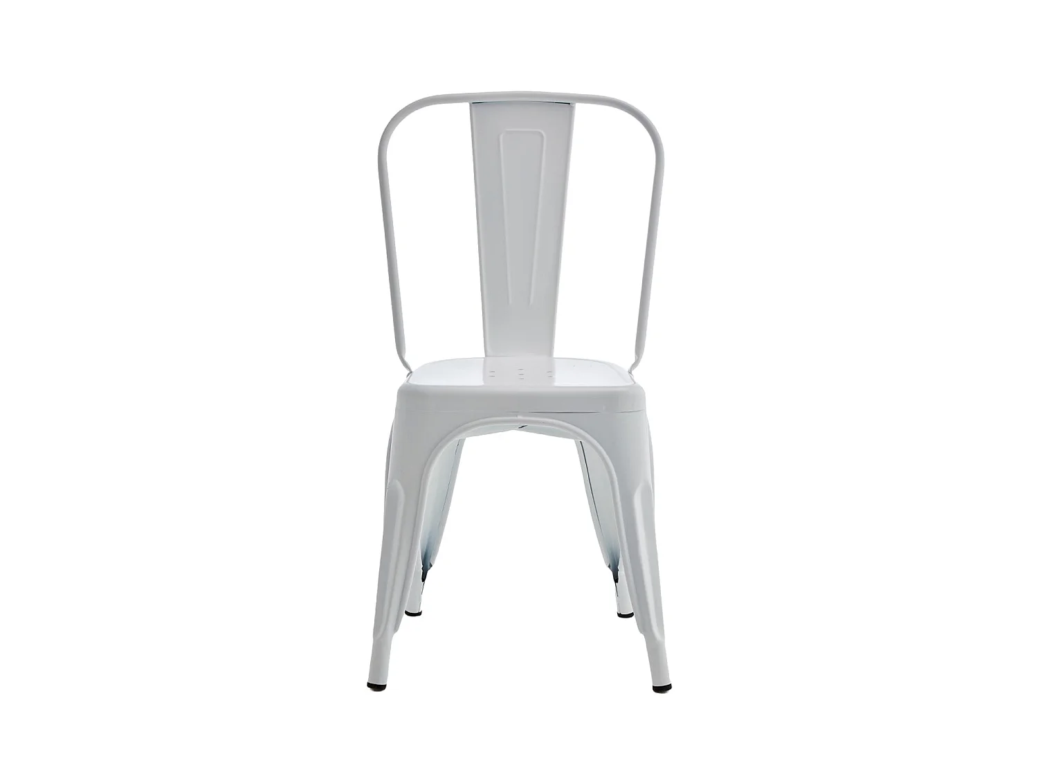 Set de 4 sillas en acero Lessie - Color Blanco - Homekit