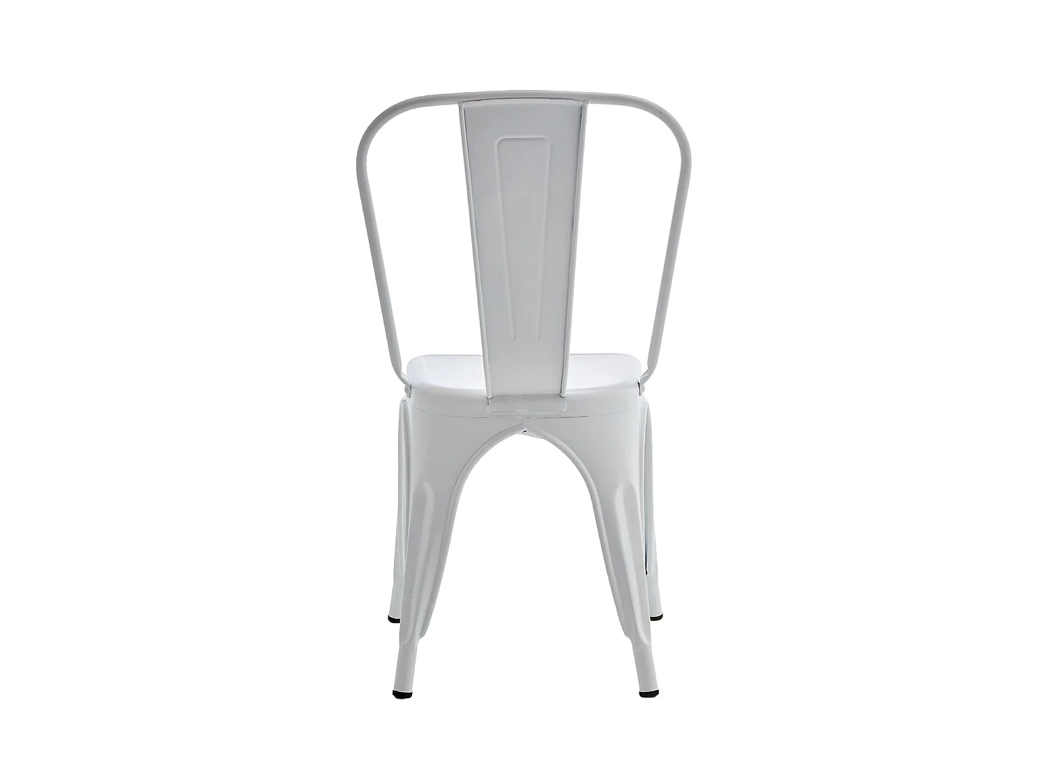 Set de 4 sillas en acero Lessie - Color Blanco - Homekit