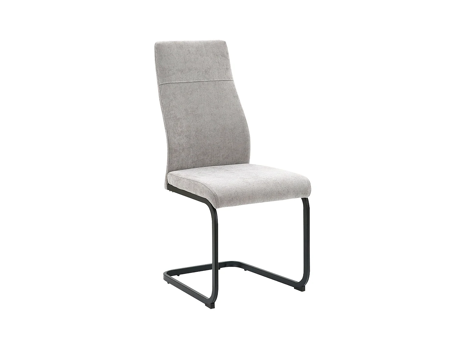 Set de 4 sillas de comedor tapizadas Mae - Color Gris - Homekit