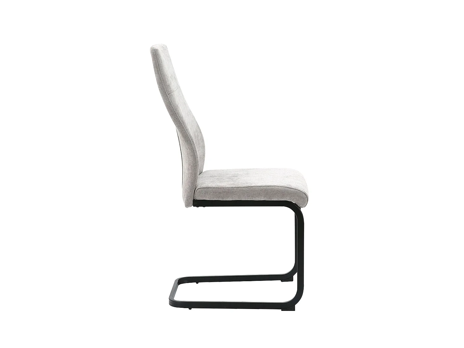 Set de 4 sillas de comedor tapizadas Mae - Color Gris - Homekit