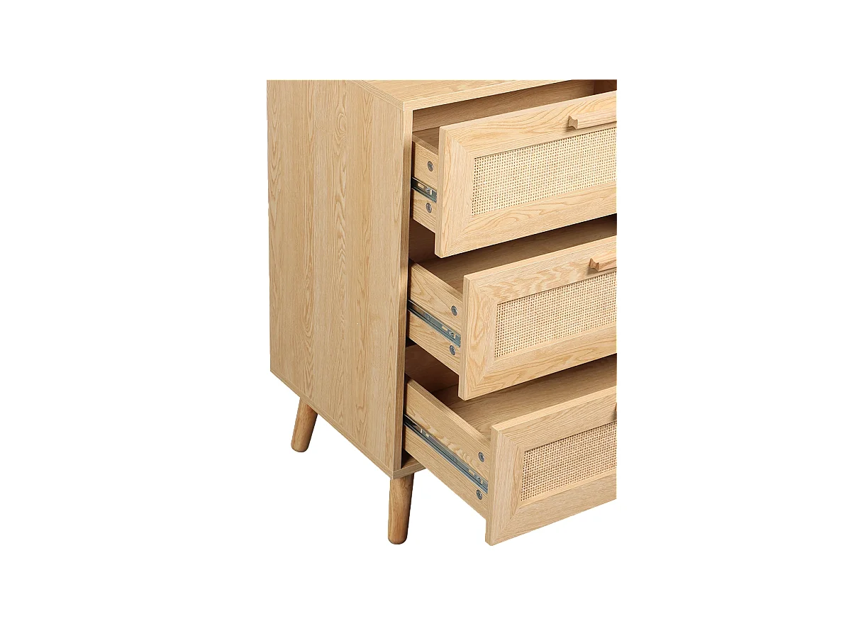 Cómoda ratán Clare - Color Madera natural - Homekit