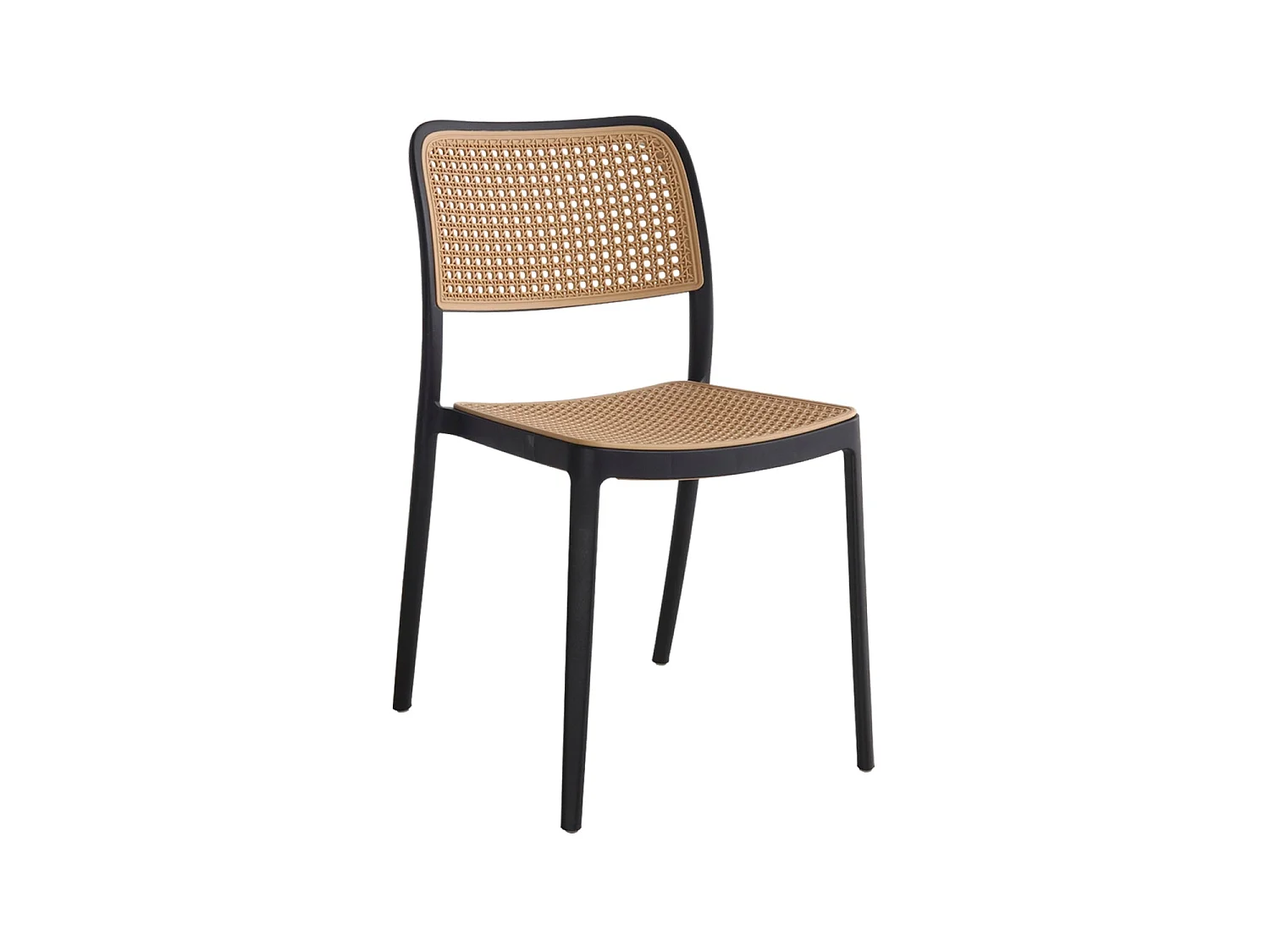 Set de 4 sillas tammy  negro para hogar moderno mueble de almacenaje  - Homekit