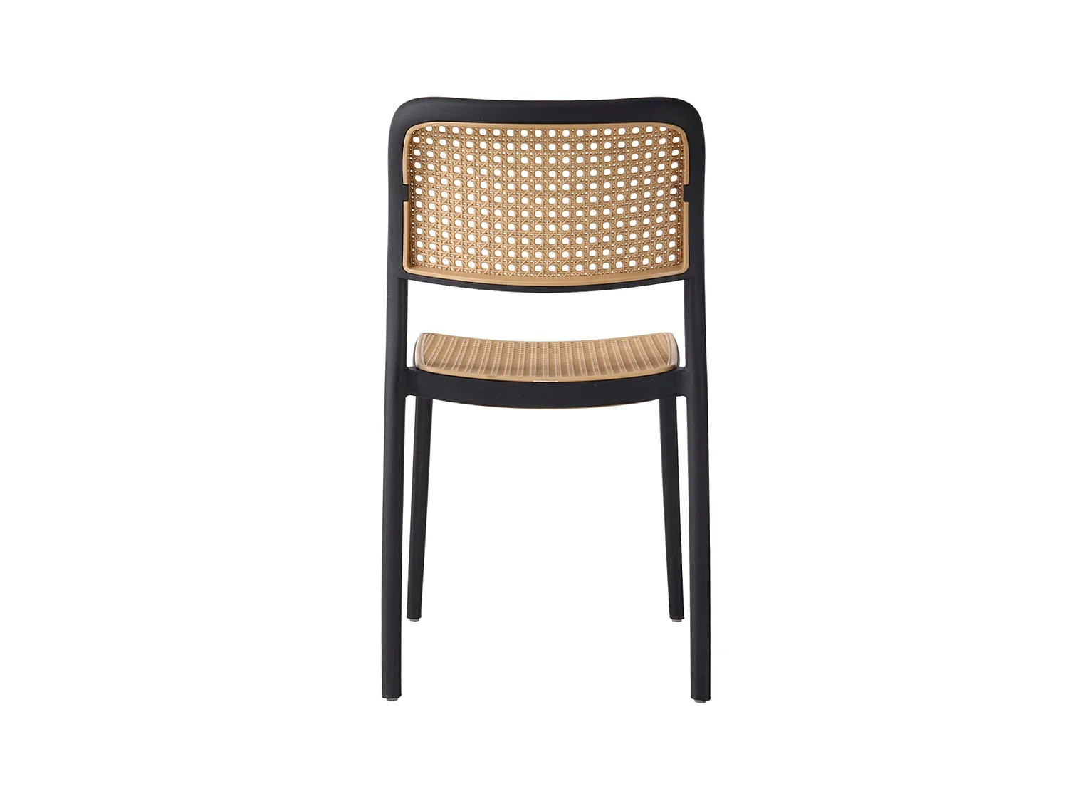 Set de 4 sillas tammy  negro para hogar moderno mueble de almacenaje  - Homekit