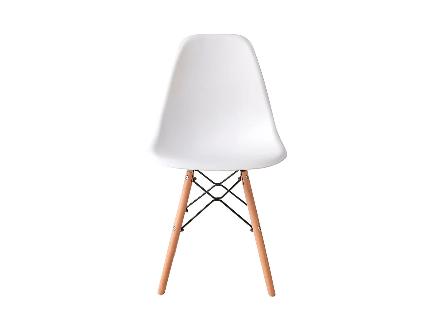 Set de 4 sillas de comedor emilia  blanco para hogar moderno mueble de almacenaje  - Homekit