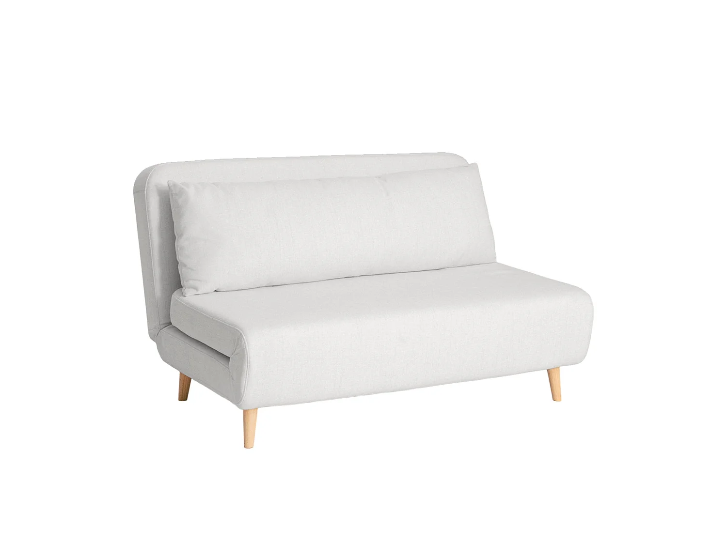 Sofá cama de 2 plazas leann  beige para hogar moderno mueble de almacenaje  - Homekit