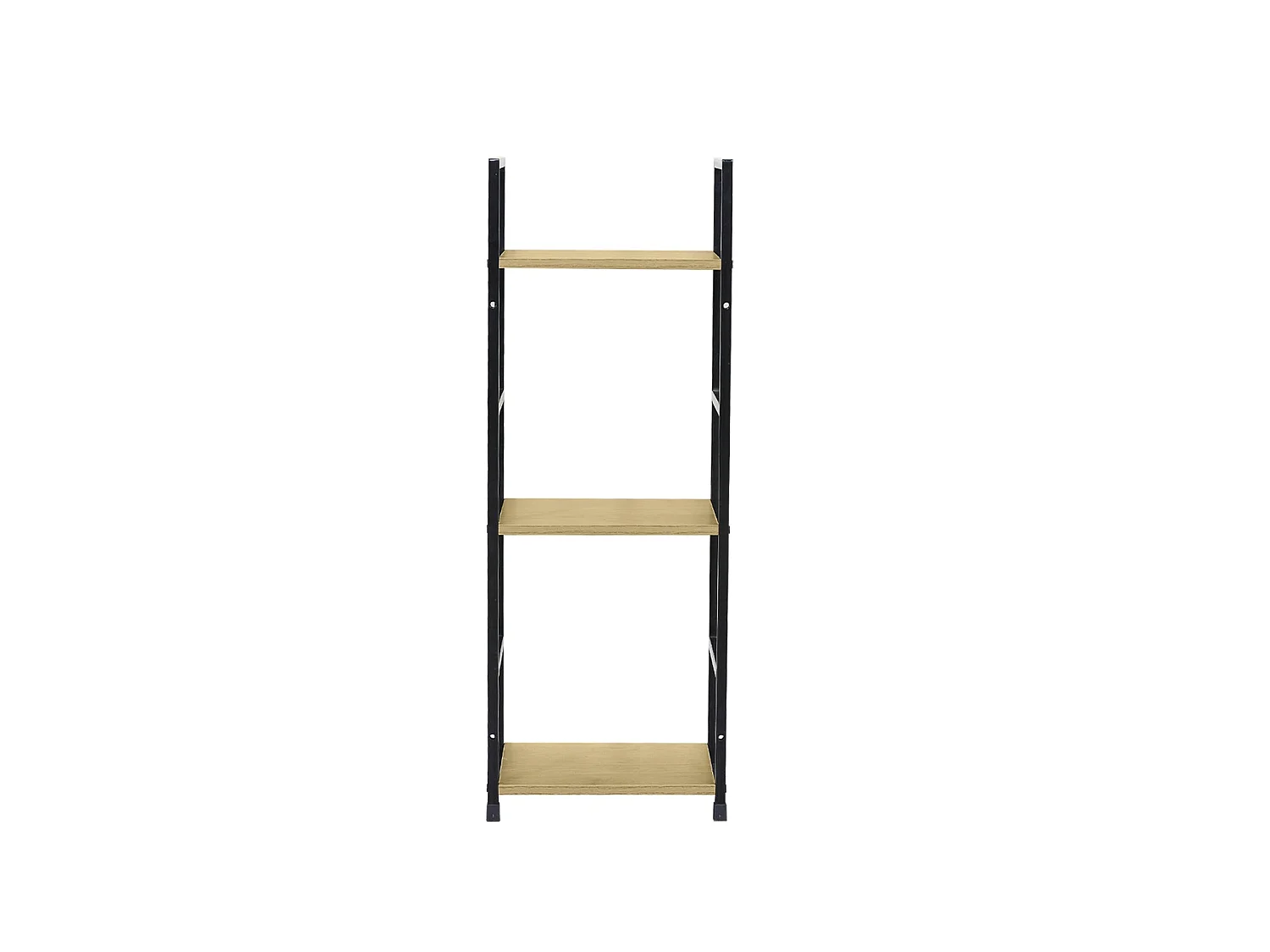 Estantería Mara - Color Madera natural y negro - Homekit