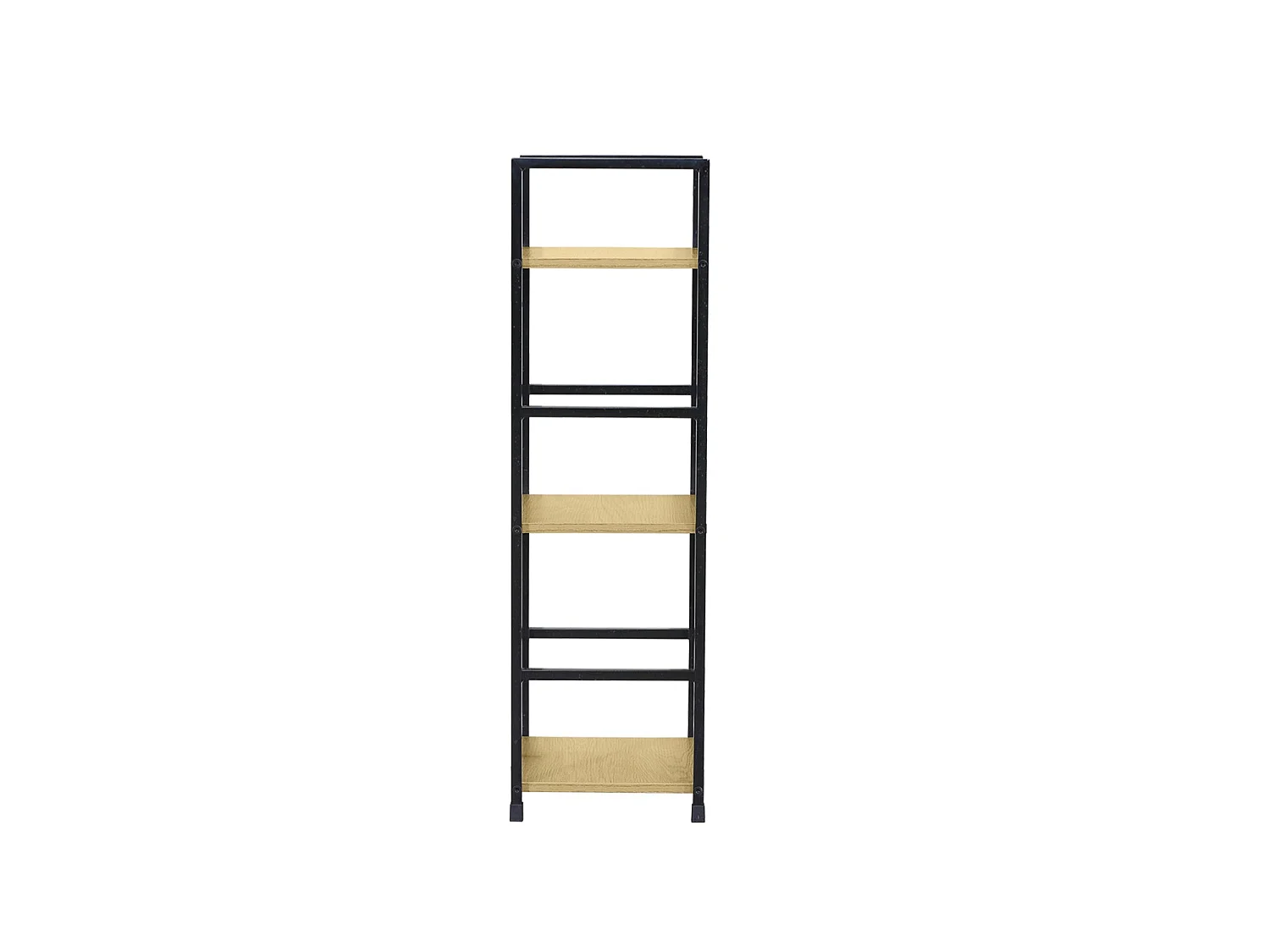 Estantería Mara - Color Madera natural y negro - Homekit